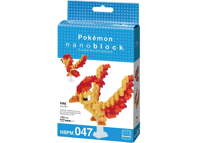 Gamers Guild AZ Toy Moltres Nanoblock Pokemon Series HobbyTyme