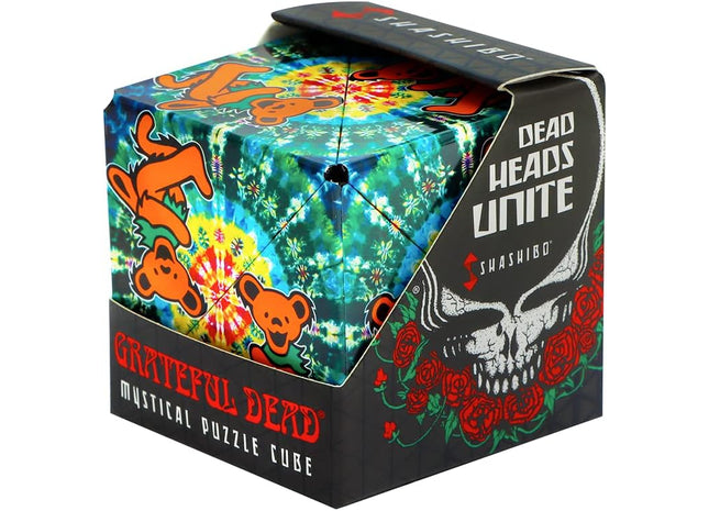 Gamers Guild AZ Toys Shashibo Shape Shifting Box - Grateful Dead Dancing Bears Fun In Motion