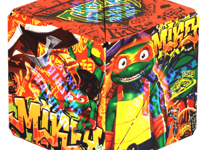 Gamers Guild AZ Toys Shashibo Shape Shifting Box - TMNT: Michelangelo (Series 2) Fun In Motion