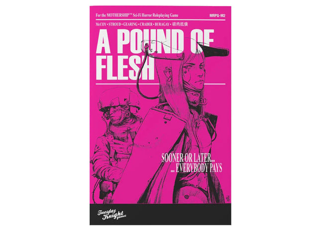 Gamers Guild AZ Tuesday Knight Games LLC Mothership: A Pound of Flesh (Pre-Order) ACD Distribution