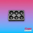 Gamers Guild AZ Turbo Dork Turbo Dork Small Black Silicone Dry Palette Gamers Guild AZ