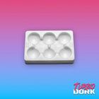 Gamers Guild AZ Turbo Dork Turbo Dork Small White Silicone Dry Palette Gamers Guild AZ