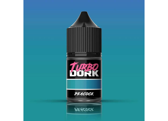Gamers Guild AZ Turbo Dork Turbo Dork: Turboshifts Acrylic Paint: Peacock (22ml Bottle) GTS