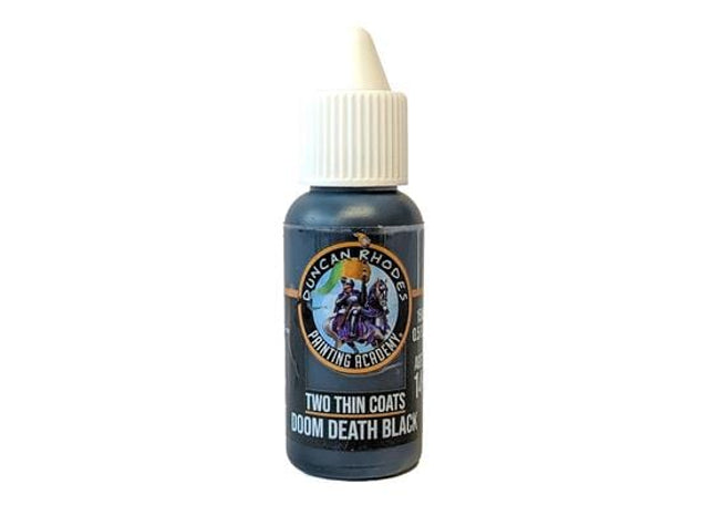 Gamers Guild AZ Two Thin Coats Two Thin Coats: Paint - Doom Death Black Asmodee