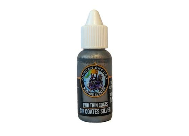 Gamers Guild AZ Two Thin Coats Two Thin Coats: Paint - Sir Coates Silver Asmodee