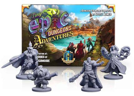 Gamers Guild AZ Tycoon Games Tiny Epic Dungeons: Adventures - Echoes of Aughmoore (Second Edition) (Pre-Order) GTS
