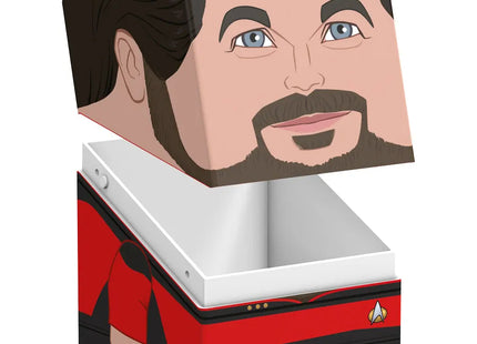 Gamers Guild AZ Ultimate Guard Squaroes Boulder 100+: Star Trek: The Next Generation - William Riker (Pre-Order) ACD Distribution