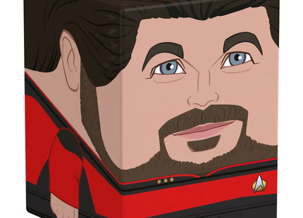 Gamers Guild AZ Ultimate Guard Squaroes Boulder 100+: Star Trek: The Next Generation - William Riker (Pre-Order) ACD Distribution