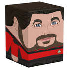 Gamers Guild AZ Ultimate Guard Squaroes Boulder 100+: Star Trek: The Next Generation - William Riker (Pre-Order) ACD Distribution
