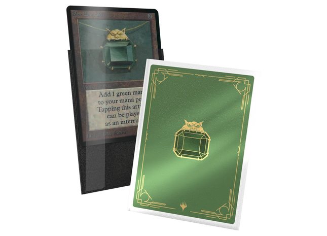 Gamers Guild AZ Ultimate Guard Ultimate Guard: Art Sleeves: Magic The Gathering | Mox Collection - Emerald (Pre-Order) Discontinue