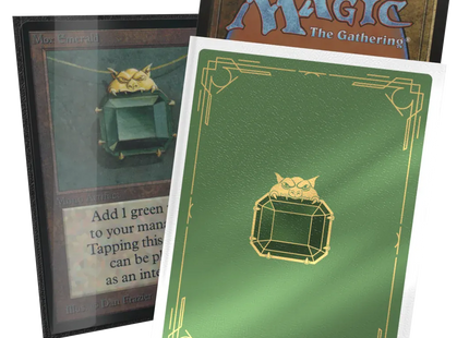 Gamers Guild AZ Ultimate Guard Ultimate Guard: Art Sleeves: Magic The Gathering | Mox Collection - Emerald (Pre-Order) Discontinue