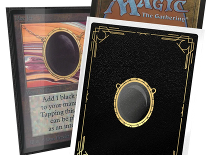 Gamers Guild AZ Ultimate Guard Ultimate Guard: Art Sleeves: Magic The Gathering | Mox Collection - Jet (Pre-Order) Discontinue
