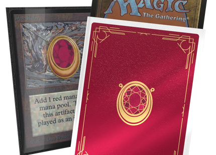 Gamers Guild AZ Ultimate Guard Ultimate Guard: Art Sleeves: Magic The Gathering | Mox Collection - Ruby (Pre-Order) Discontinue