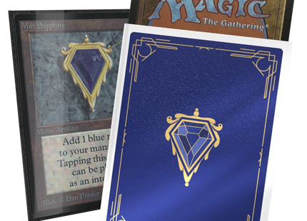 Gamers Guild AZ Ultimate Guard Ultimate Guard: Art Sleeves: Magic The Gathering | Mox Collection - Sapphire (Pre-Order) Discontinue