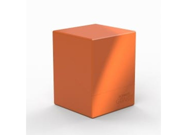 Gamers Guild AZ Ultimate Guard Ultimate Guard: Boulder 100+ Solid Orange (Pre-Order) Southern Hobby