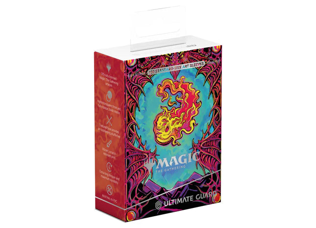 Gamers Guild AZ Ultimate Guard Ultimate Guard: Deck Protector: Magic the Gathering - Mana Token: Mountain (100) (Pre-Order) ACD Distribution