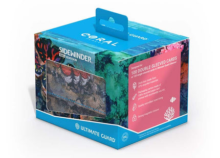 Gamers Guild AZ Ultimate Guard Ultimate Guard: Sidewinder 100+ Coral Places - Seablue Hush (Pre-Order) GTS