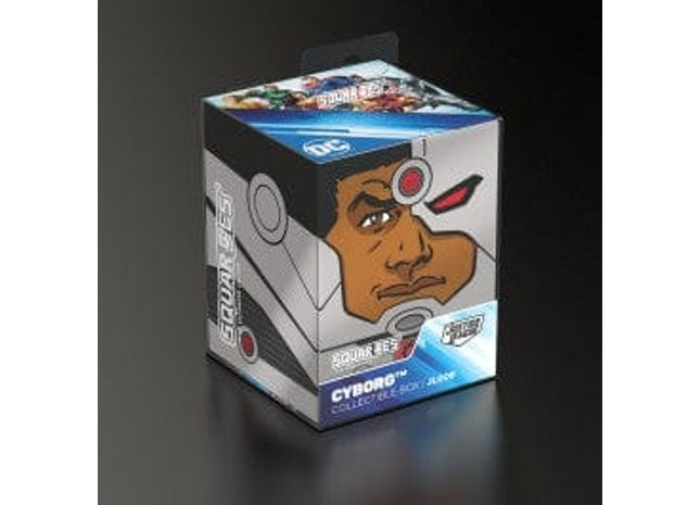 Gamers Guild AZ Ultimate Guard Ultimate Guard: Squaroes: 100+ Deckbox -DC Comics Justice League - Cyborg Southern Hobby