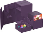 Gamers Guild AZ Ultimate Guard Ultimate Guard Xenoskin Flip'n'Tray Deck Case 80+ Purple GTS