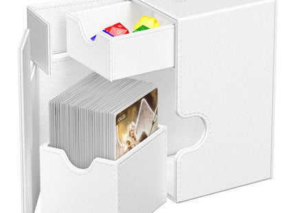 Gamers Guild AZ Ultimate Guard Ultimate Guard Xenoskin Flip'n'Tray Deck Case 80+ White GTS
