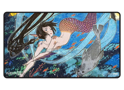 Gamers Guild AZ Ultimate Guard Ultra Pro: Playmat - Stitched Edge: Yumeko Artist Spotlight - Mermaid (Pre-Order) ACD Distribution