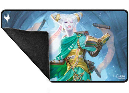 Gamers Guild AZ Ultra Pro Magic The Gathering Innistrad Remastered: Tamiyo Black Stitched Playmat GTS