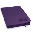 Gamers Guild AZ Ultra Pro Ultimate Guard: Binders  - 8-Pocket Zipfolio Xenoskin Purple Southern Hobby