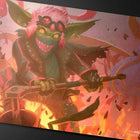 Gamers Guild AZ Ultra Pro Ultra Pro Aetherdrift Redshift, Rocketeer Chief Playmat for Magic: The Gathering Discontinue