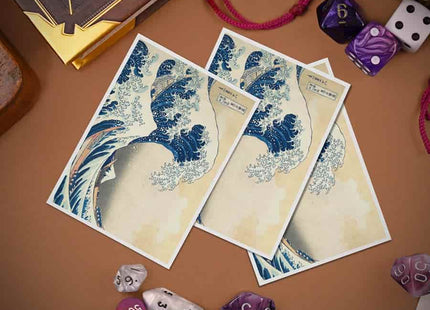 Gamers Guild AZ Ultra Pro Ultra Pro Apex Deck Protector Sleeves The Great Wave of Kanagawa by Hokusai 105ct (Pre-Order) GTS