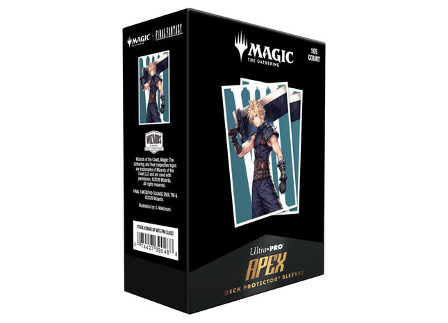 Gamers Guild AZ Ultra Pro Ultra Pro Apex Sleeves: Magic the Gathering: Final Fantasy - Cloud, Ex-Soldier (105ct) (Pre-Order) ACD Distribution