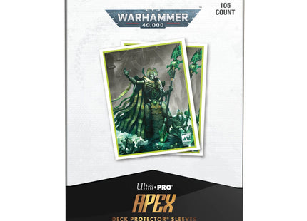 Gamers Guild AZ Ultra Pro Ultra Pro Apex Sleeves Warhammer 40K Necron Codex Aligned (Pre-Order) Southern Hobby