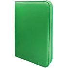Gamers Guild AZ Ultra Pro Ultra Pro: Binders - 4-Pocket Zippered Pro-Binder Green GTS