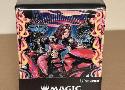 Gamers Guild AZ Ultra Pro Ultra Pro: Magic The Gathering: Aetherdrift: Alcove Flip Deck Box Variant Art PW Chandra Spark Hunter (Pre-Order) GTS