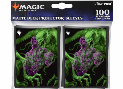 Gamers Guild AZ Ultra Pro Ultra Pro: Magic The Gathering: Duskmourn: 100ct Deck Protector Sleeves - Tyvar, the Pummeler GTS