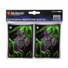 Gamers Guild AZ Ultra Pro Ultra Pro: Magic The Gathering: Duskmourn: 100ct Deck Protector Sleeves - Tyvar, the Pummeler GTS