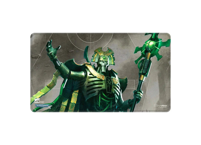 Gamers Guild AZ Ultra Pro Ultra Pro Stitched Playmat: Warhammer 40K - Necron Codex Aligned Discontinue