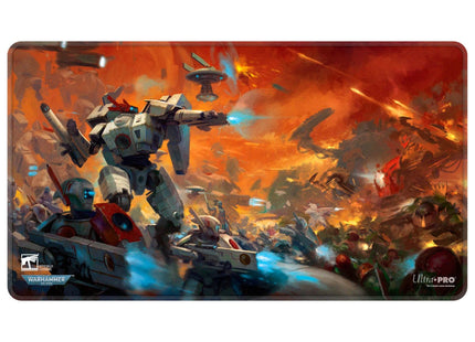 Gamers Guild AZ Ultra Pro Ultra Pro Stitched Playmat Warhammer 40K T'au Empire Codex Aligned (Pre-Order) GTS
