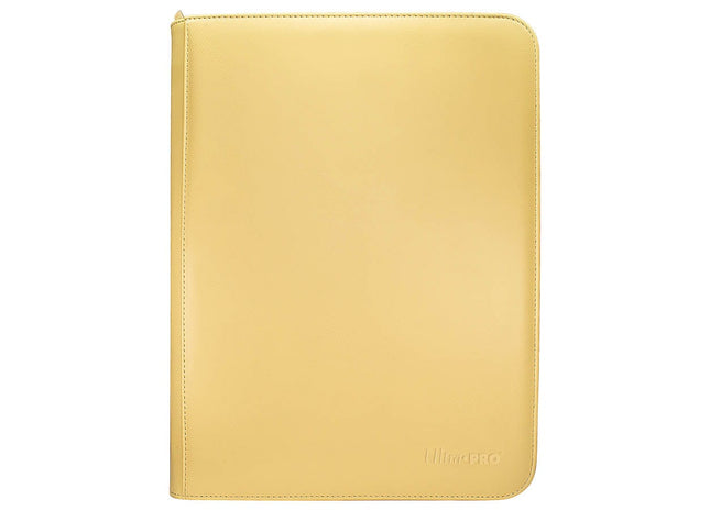 Gamers Guild AZ Ultra Pro Ultra Pro: Vivid Collection: 9-Pocket Zippered Pro-Binder - Yellow GTS