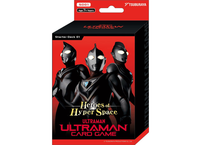 Gamers Guild AZ Ultraman TCG Ultraman TCG: Heroes of Hyper Space Starter Deck (Pre-Order) Southern Hobby