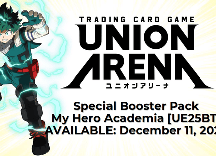 Gamers Guild AZ Union Arena Union Arena Card Game: [UE25BT] My Hero Academia - Booster Display (Pre-Order) GTS