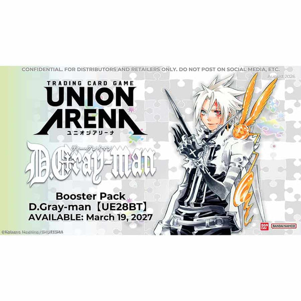Union Arena Card Game: [UE28BT] D.Gray-Man - Booster Display