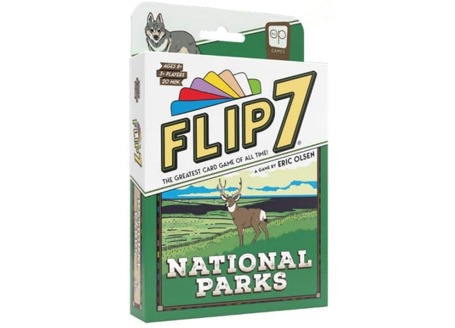 Gamers Guild AZ USAopoly Flip 7: National Parks (Pre-Order) USAopoly