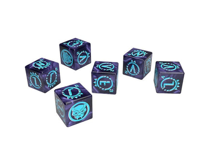 Gamers Guild AZ USAopoly Marvel Black Panther Premium Dice Set USAopoly