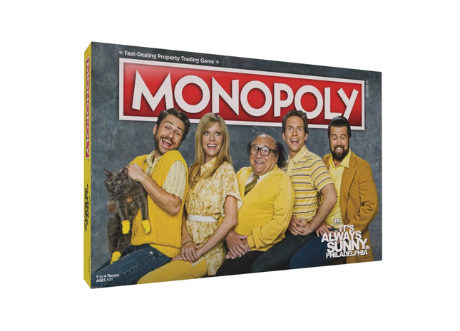 Gamers Guild AZ USAopoly Monopoly: It's Always Sunny in Philadelphia USAopoly
