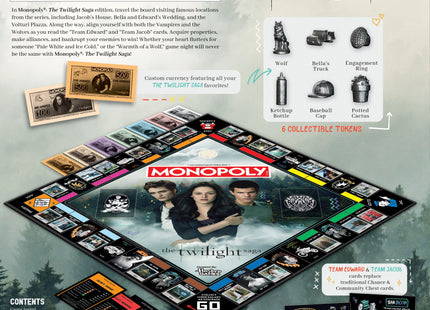 Gamers Guild AZ USAopoly Monopoly: Twilight (Pre-Order) USAopoly