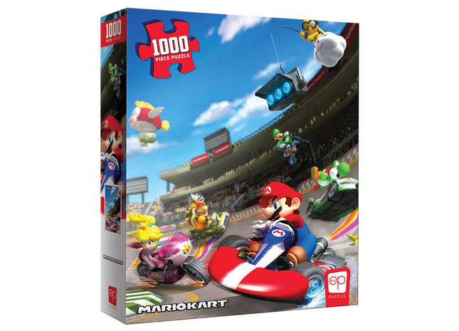 Gamers Guild AZ USAopoly Super Mario: Mario Kart 1000p Puzzle PHD