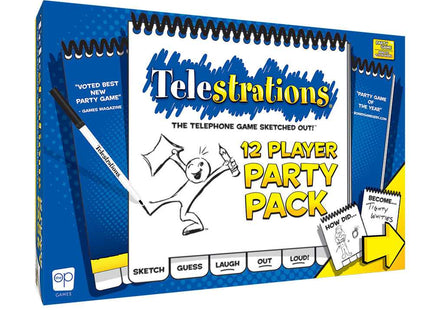 Gamers Guild AZ USAopoly Telestrations: 12 Player: The Party Pack USAopoly
