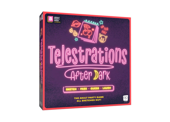 Gamers Guild AZ USAopoly Telestrations: After Dark 8 Player (2025 Refresh) USAopoly