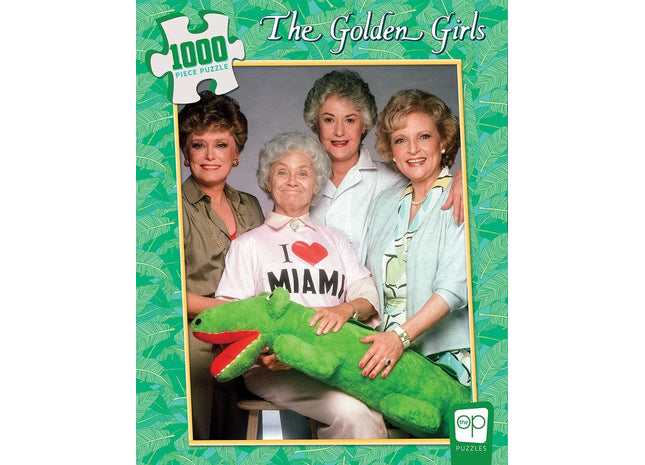 Gamers Guild AZ USAopoly The Golden Girls "I Heart Miami" 1000 Piece Puzzle (Pre-Order) USAopoly