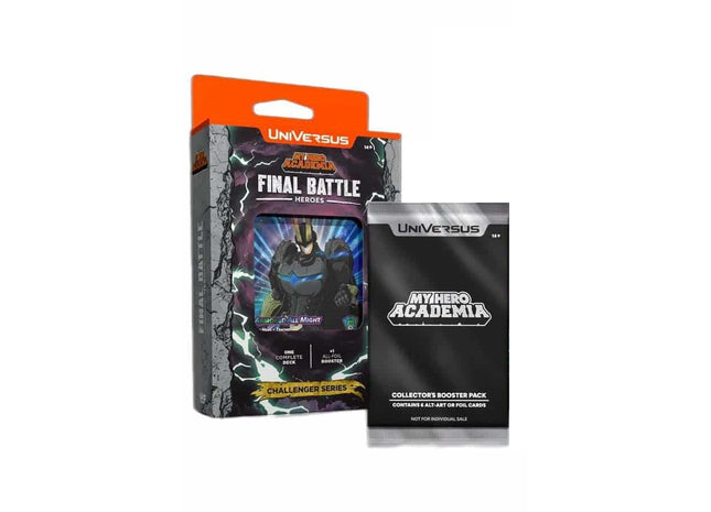 Gamers Guild AZ UVS Games Universus CCG: Challenger Series: My Hero Academia: Final Battle - Heroes Deck (Pre-Order) GTS